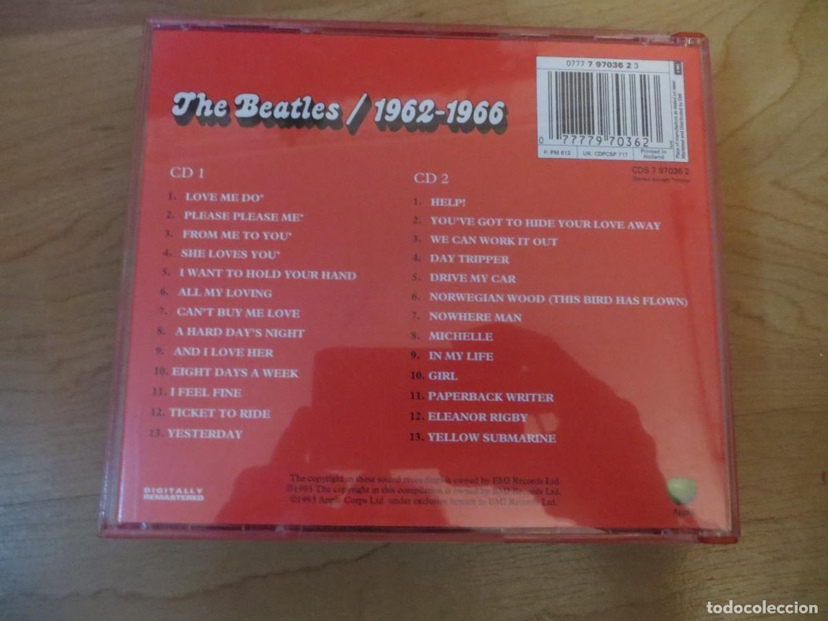 CDs de m&uacute;sica: The Beatles - 1962-1966 (2xCD) - Foto 2