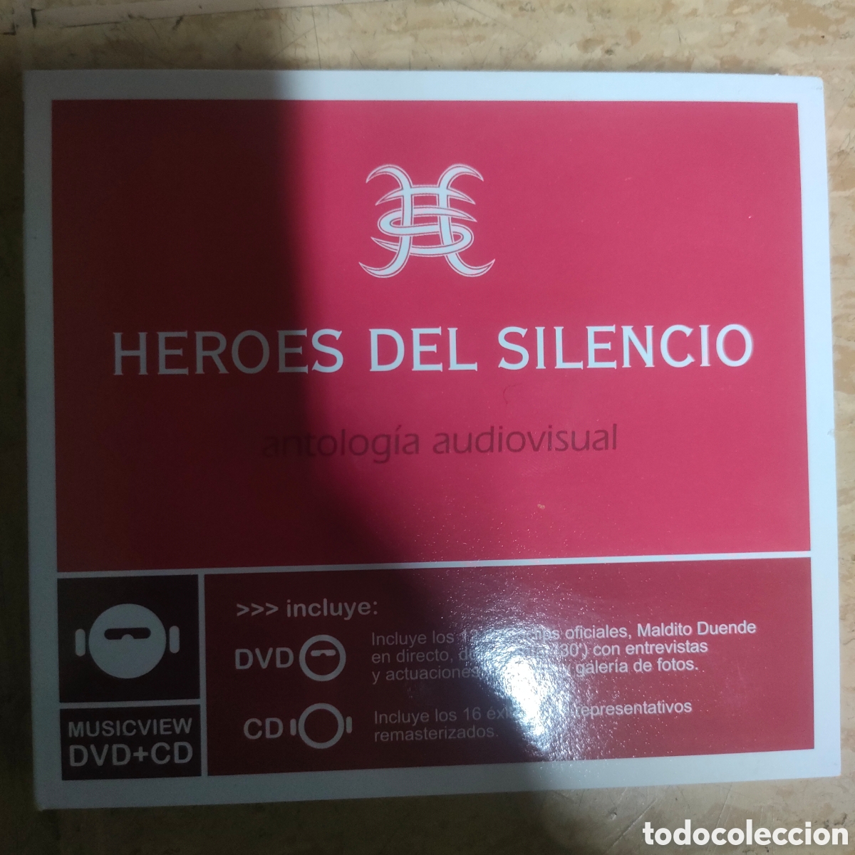 CDs de m&uacute;sica: H&eacute;roes Del Silencio Antolog&iacute;a Audiovisual