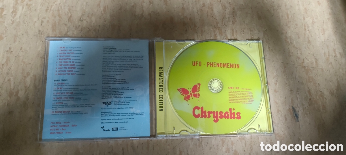 CDs de m&uacute;sica: UFO Phenomenon CD remastered - Foto 3