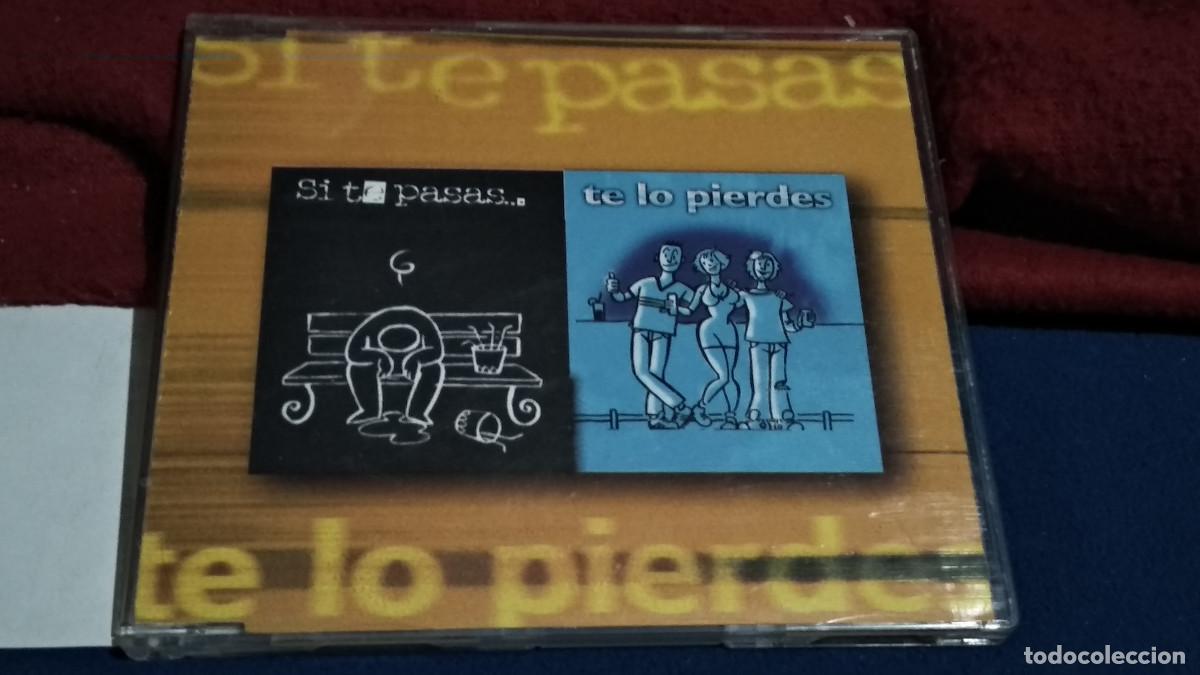 CDs de m&uacute;sica: A.D. Si te pasas te lo pierdes REMIXES CD SINGLE PORTADA DE PLASTICO A&Ntilde;O 1997 3 TEMAS D.J PINCHALO