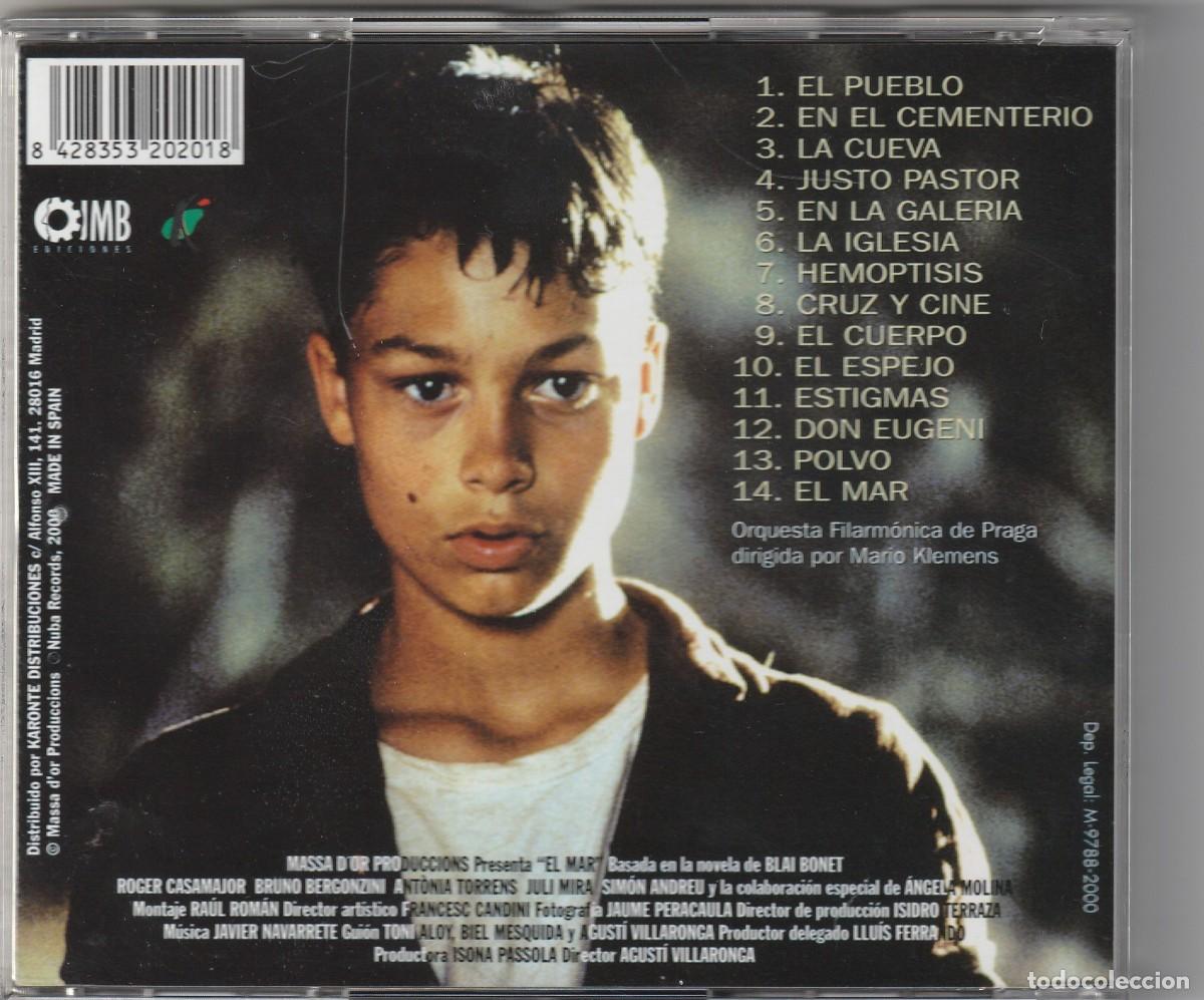 CDs de m&uacute;sica: B.S.O. EL MAR - JAVIER NAVARRETE (CD IMB 2000) - Foto 2