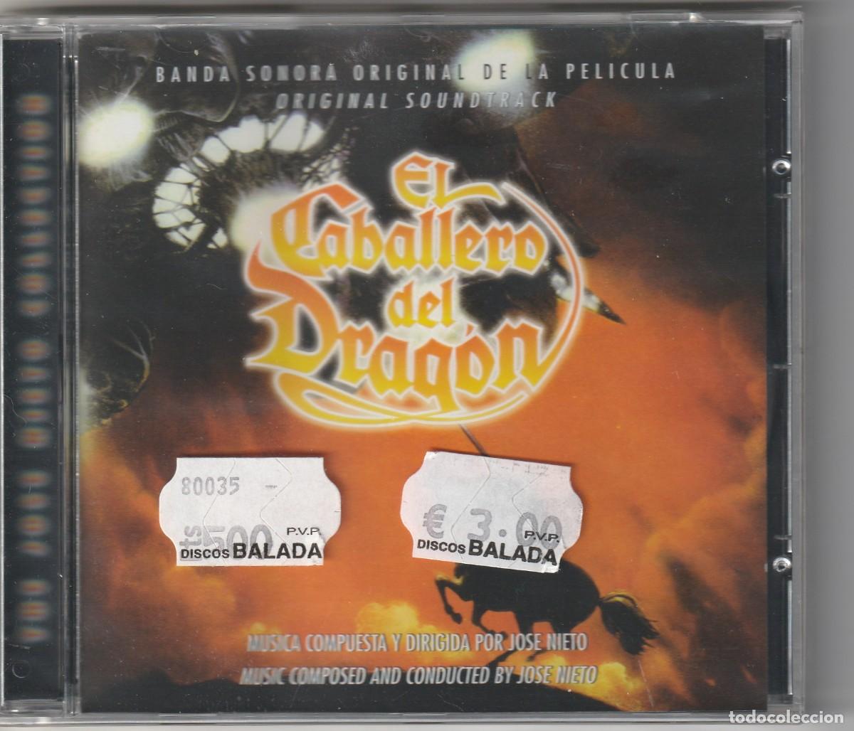 CDs de m&uacute;sica: B.S.O. EL CABALLERO DEL DRAGON - JOSE NIETO (CD VINILO,S.L. 2000) NUEVO. PRECINTADO.