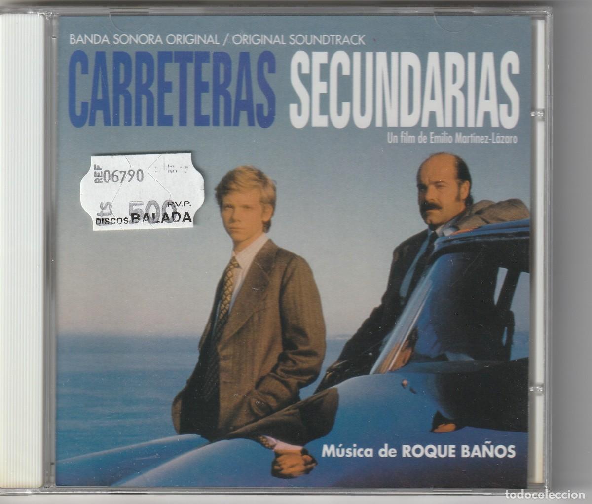 CDs de m&uacute;sica: B.S.O. CARRETERAS SECUNDARIAS - ROQUE BA&Ntilde;OS (CD JMB 1997) NUEVO. PRECINTADO.