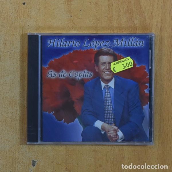 CDs de m&uacute;sica: HILARIO LOPEZ MILLAN - AS DE COPLAS - CD