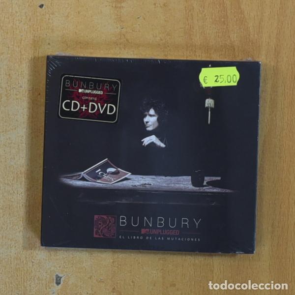 CDs de m&uacute;sica: BUNBURY - MTV UNPLUGGED EL LIBRO DE LAS MUTACIONES - CD + DVD