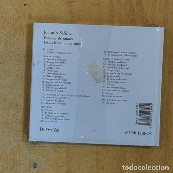 CDs de m&uacute;sica: JOAQUIN SABINA - VOLANDO DE CATORCE - CD - Foto 2
