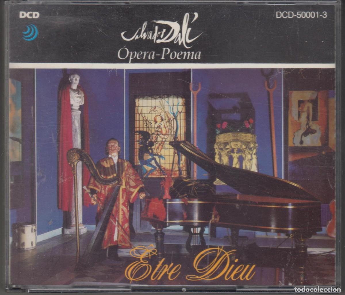 CDs de m&uacute;sica: Salvador Dal&iacute; 3 cd's Igor Wakh&eacute;vitch &Ecirc;tre Dieu 1989