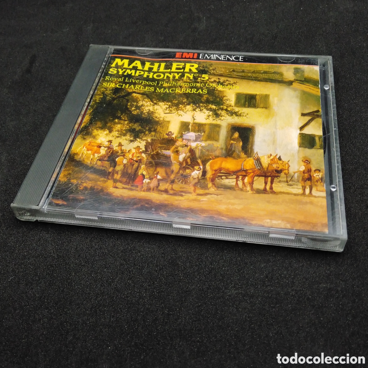 CDs de m&uacute;sica: GUSTAV MAHLER - SYMPHONY N&ordm; 5 - SIR CHARLES MACKERRAS - CD - 1990- DISCO VERIFICADO