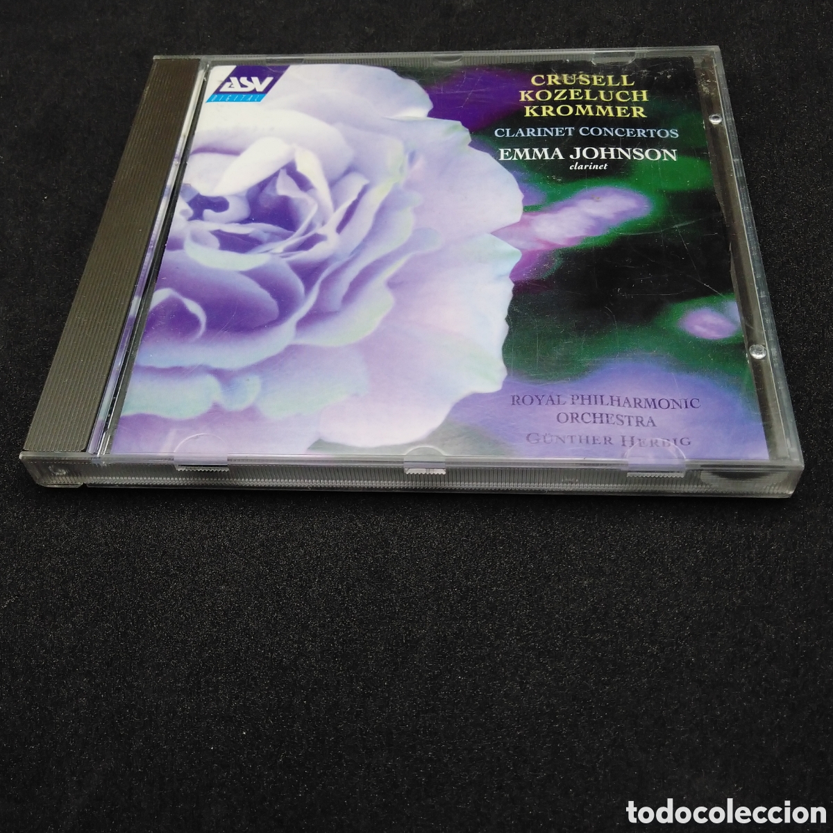 CDs de m&uacute;sica: CLARINET CONCERTOS - EMMA JOHNSON - CRUSELL - KOZELUCH - KROMMER - 1997 - CD VERIFICADO