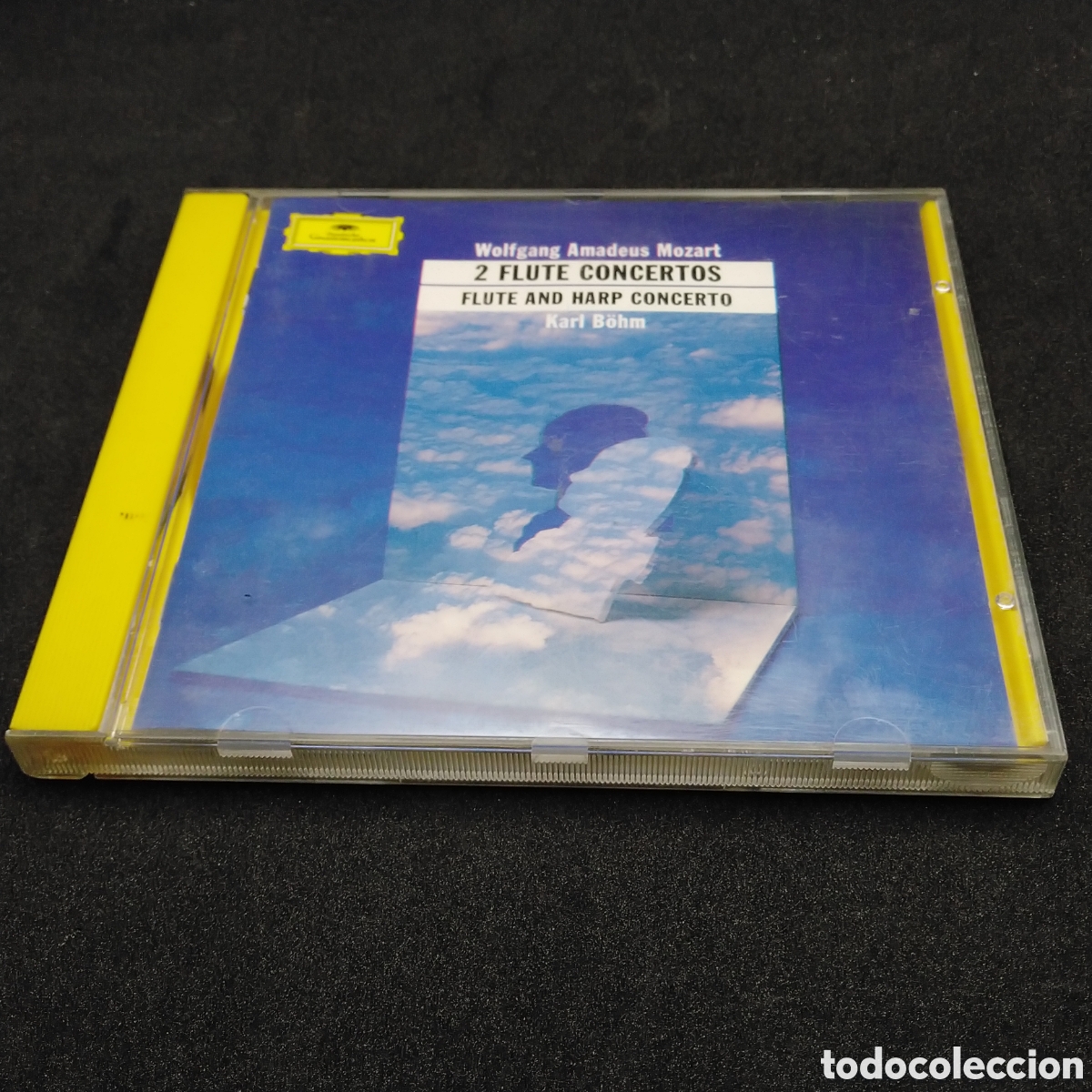 CDs de m&uacute;sica: MOZART - 2 FLUTE CONCERTOS - FLUTE AND HARP CONCERTO - KARL BOHM - 1974 1976 - CD - DISCO VERIFICADO