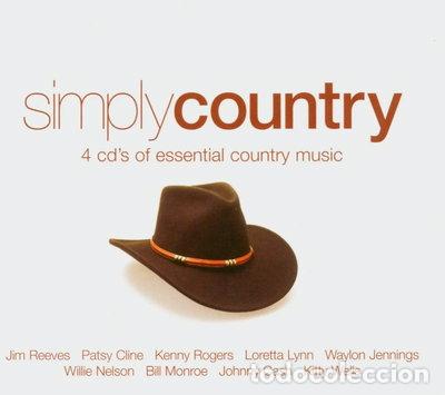 CDs de m&uacute;sica: Simply Country- 0698458240828