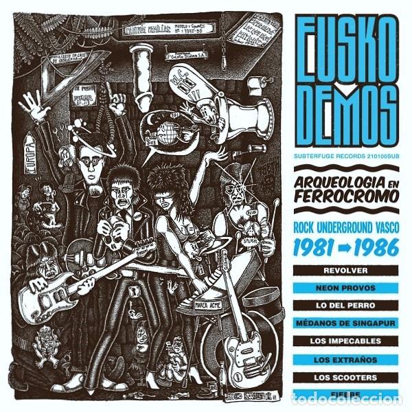 CDs de m&uacute;sica: Euskodemos, Arqueolog&iacute;a En Ferrocromo. Rock Underground Vasco 1981-1986 (Subterfuge, 2015)- CD Nuevo