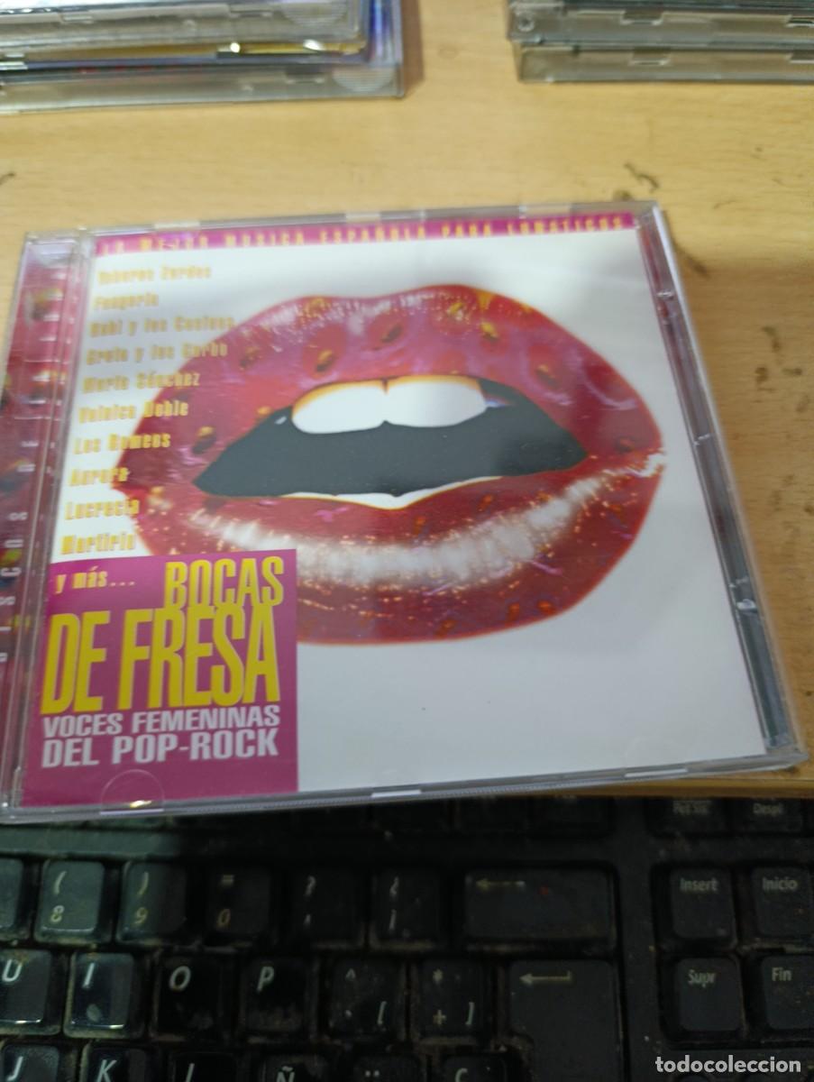 CDs de m&uacute;sica: BOCAS DE FRESA VOCES FEMENINAS DEL POP ROCK. C21CD