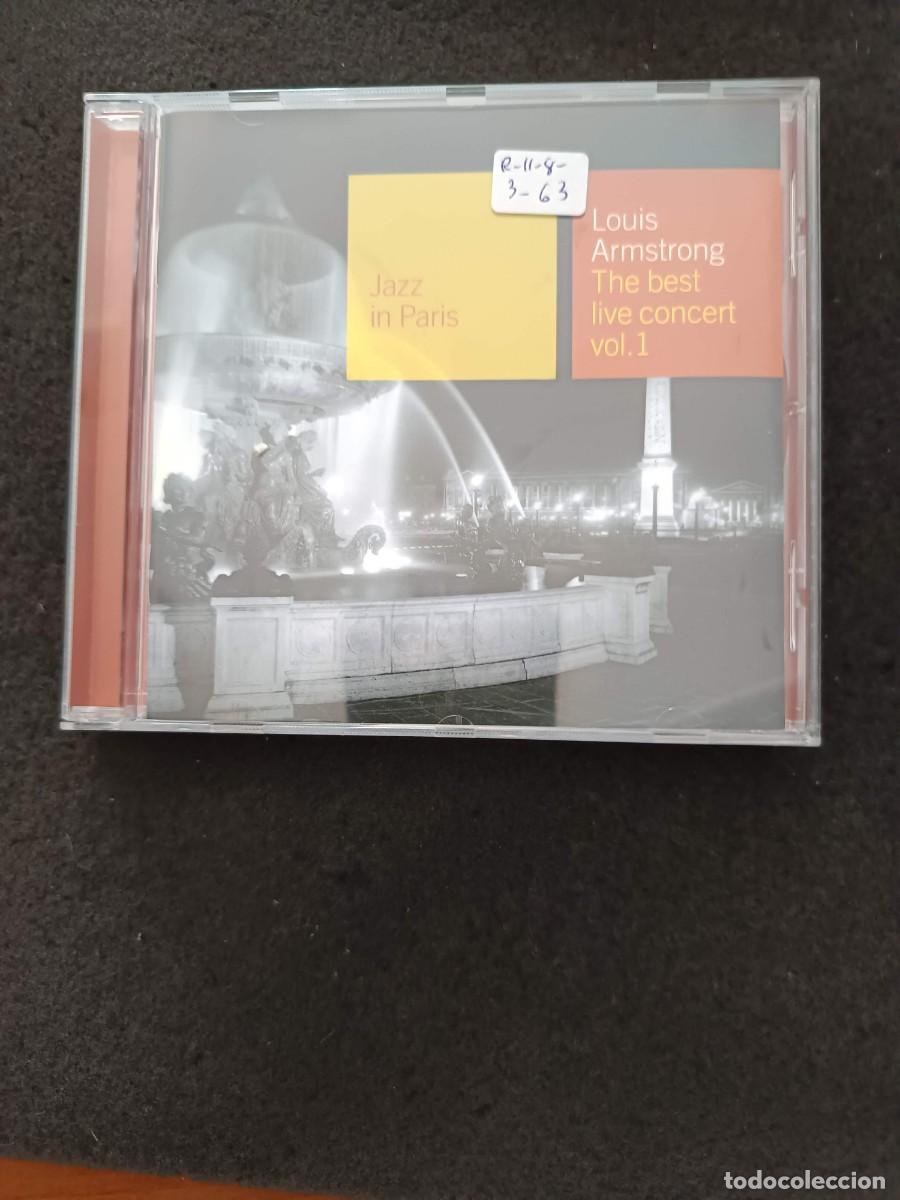 CDs de m&uacute;sica: LOUIS ARMSTRONG. THE BEST LIVE CONCERT, VOL. 1. JAZZ IN PARIS