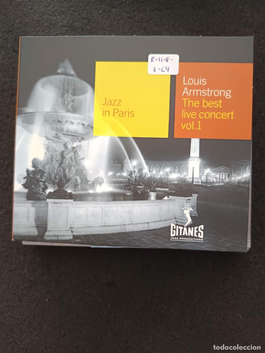 CD di Musica: LOUIS ARMSTRONG. THE BEST LIVE CONCERT, VOL. 1. JAZZ IN PARIS (GITANES)
