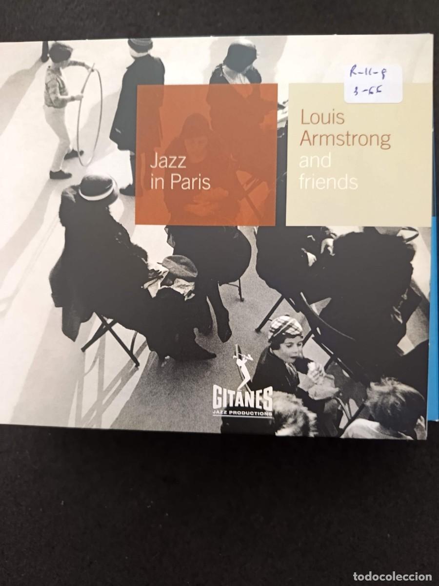 CDs de m&uacute;sica: LOUIS ARMSTRONG AND FRIENDS. JAZZ IN PARIS (GITANES)