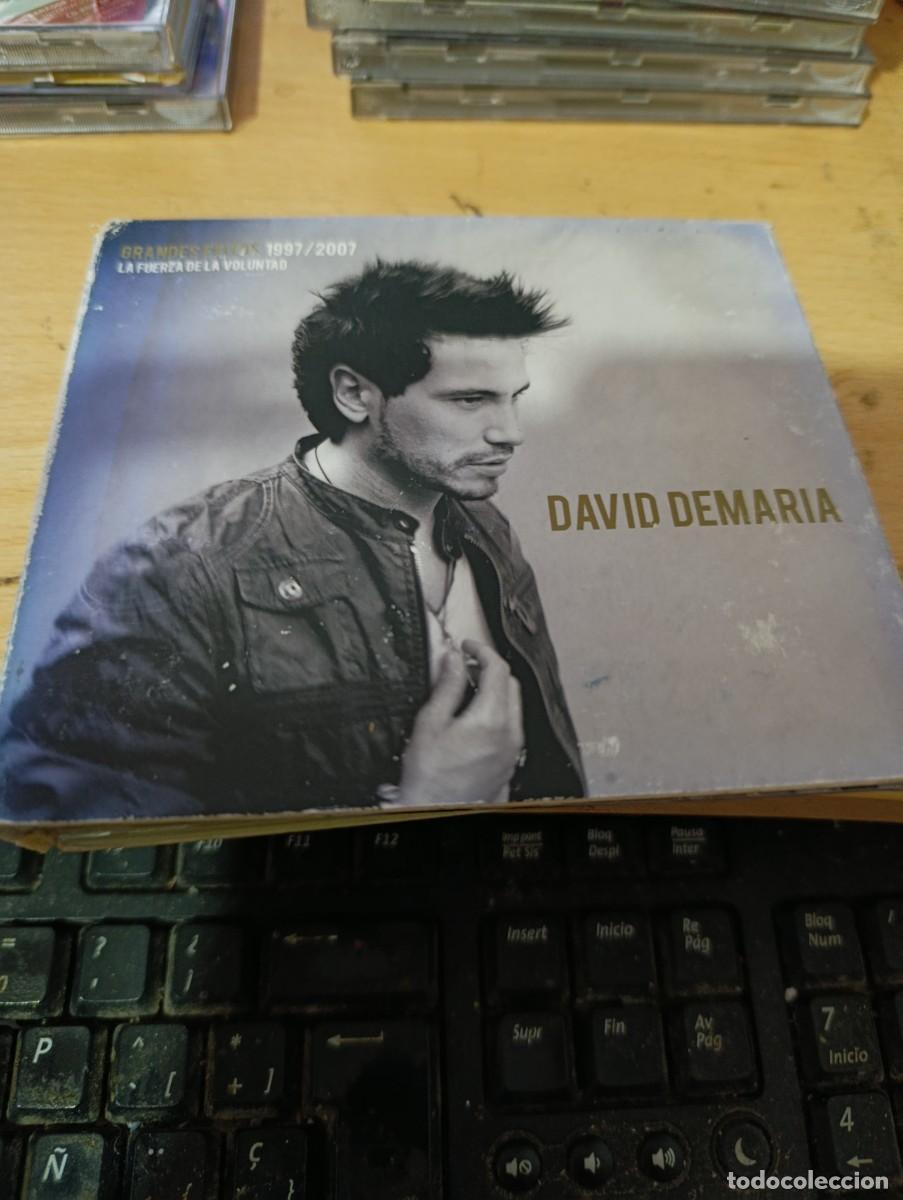CDs de m&uacute;sica: DAVID DE MARIA. LA FUERZA DE LA VOLUNTAD.2 CD +DVD C21CD