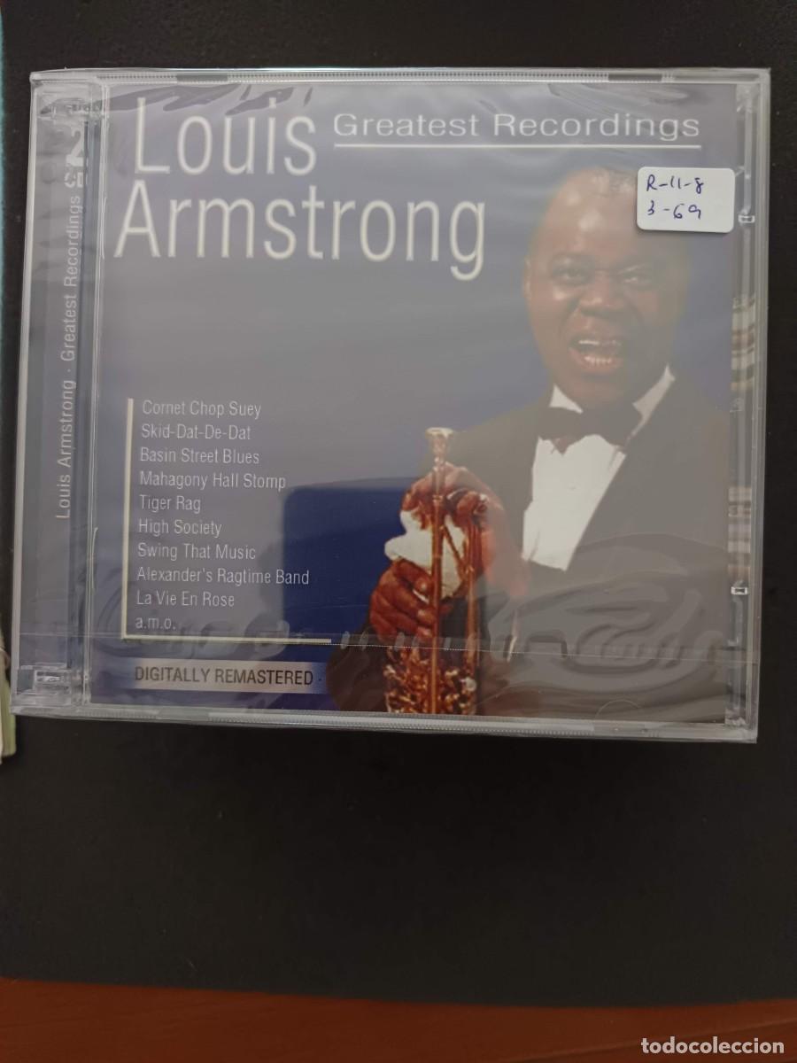 CDs de m&uacute;sica: 2 CD. LOUIS ARMSTRONG. GREATEST RECORDINGS - Foto 1