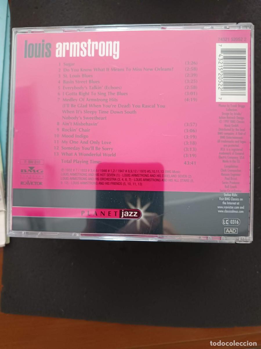 CDs de m&uacute;sica: LOUIS ARMSTRONG. PLANET JAZZ - Foto 2