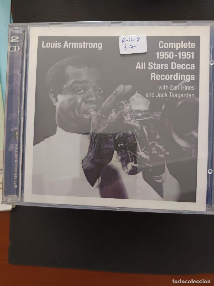 Musik-CDs: 2 CD. LOUIS ARMSTRONG. COMPLETE 1950-1951 ALL STARS DECCA RECORDINGS