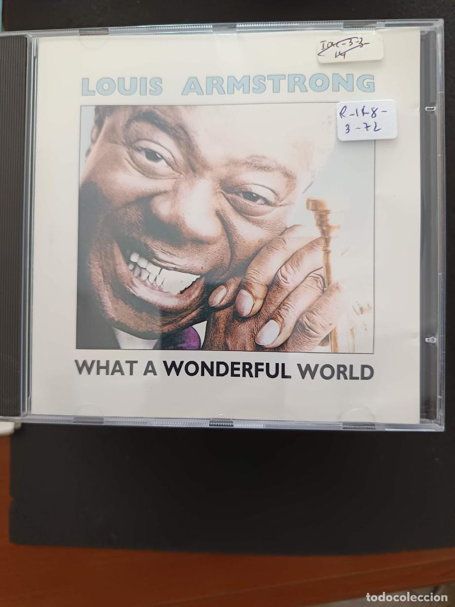 CDs de m&uacute;sica: LOUIS ARMSTRONG. WHAT A WONDERFUL WORLD