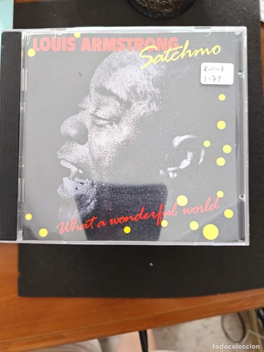 CDs de m&uacute;sica: LOUIS ARMSTRONG. SATCHMO. WHAT A WONDERFUL WORLD