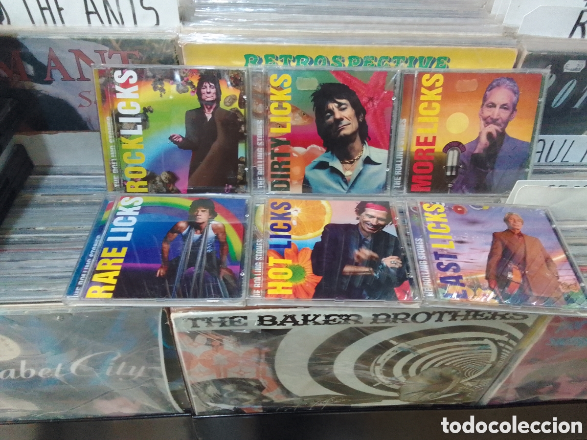 CDs de m&uacute;sica: 6 cds rolling stones,licks - Foto 1