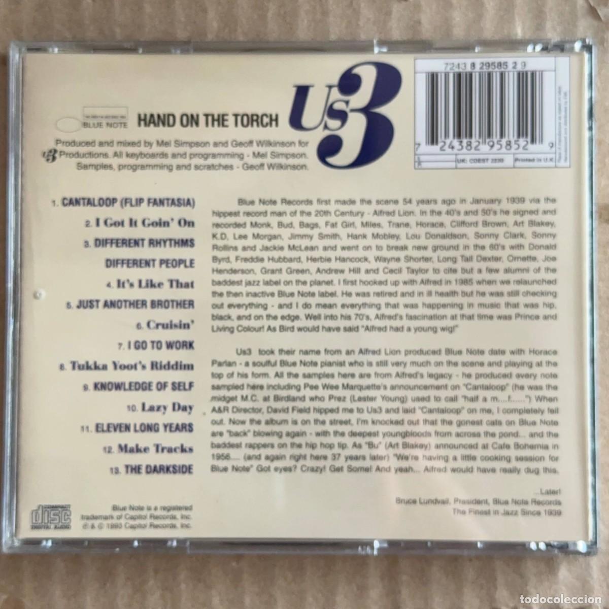 CDs de m&uacute;sica: Us3 &rdquo;Hand on the torch&rdquo; CD - Foto 2