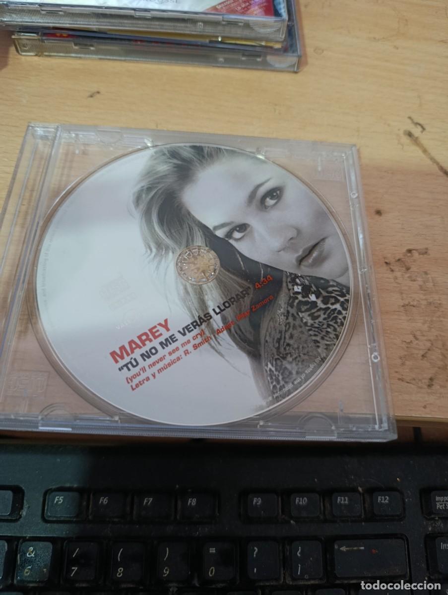 CDs de m&uacute;sica: MAREY TU NO ME VERAS LLORAR. SINGLE. CD. SIN CARATULA.C21CD