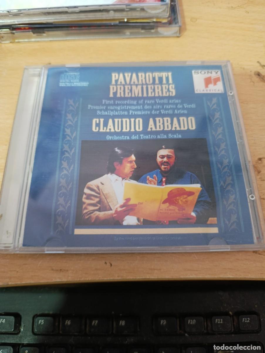 CDs de m&uacute;sica: PAVAROTTI PREMIERES, CLAUDIO ABBADO. C21CD