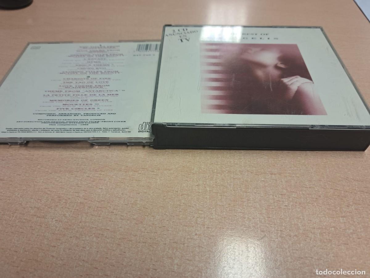 CDs de m&uacute;sica: vangelis - 2 cd - themes - chariots of fire - blade runner - opera sauvage - china