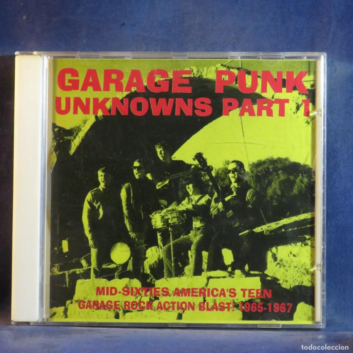 CDs de m&uacute;sica: VARIOS &ndash; GARAGE PUNK UNKNOWNS PART 1 - CD - Foto 1
