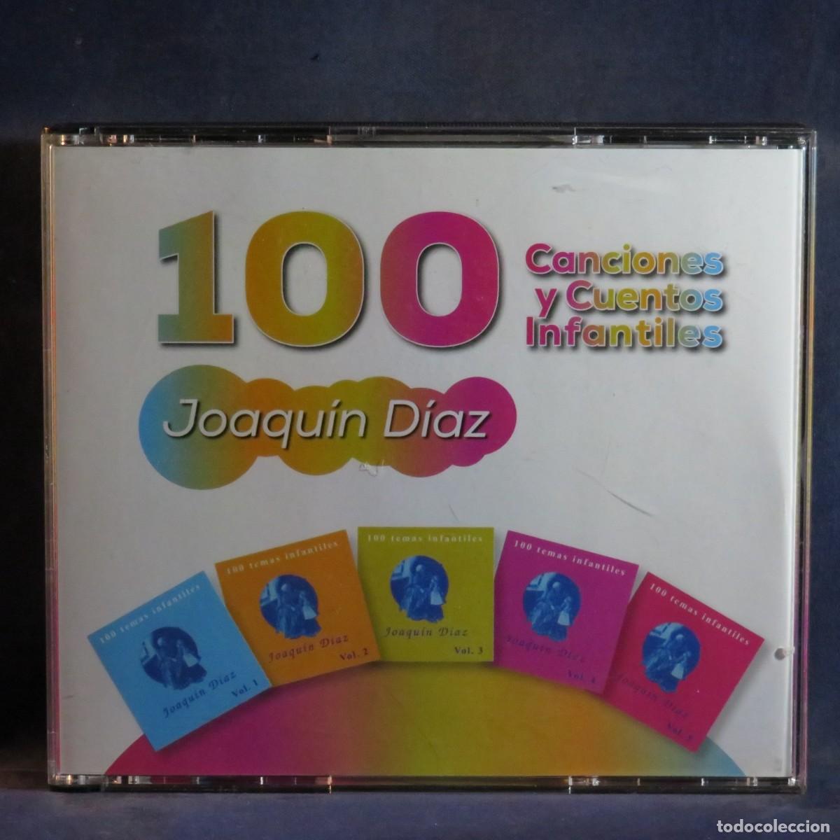 CDs de m&uacute;sica: JOAQU&Iacute;N D&Iacute;AZ - 100 CANCIONES Y CUENTOS INFANTILES - 5 CD