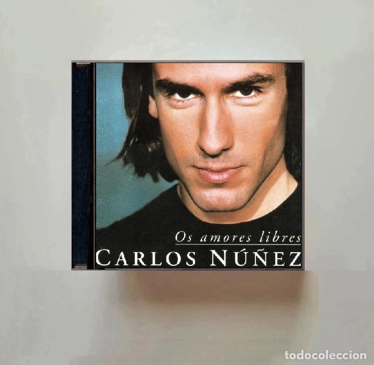 CDs de m&uacute;sica: CARLOS NU&Ntilde;EZ. OS AMORES LIBRES. GAITA. GAITERO. FOLK. GALICIA. CD.