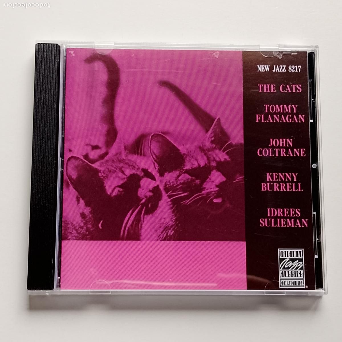 CDs de m&uacute;sica: Tommy Flanagan, John Coltrane, Kenny Burrell, Idrees Sulieman-The Cats (CD Original Jazz C) RE 1959