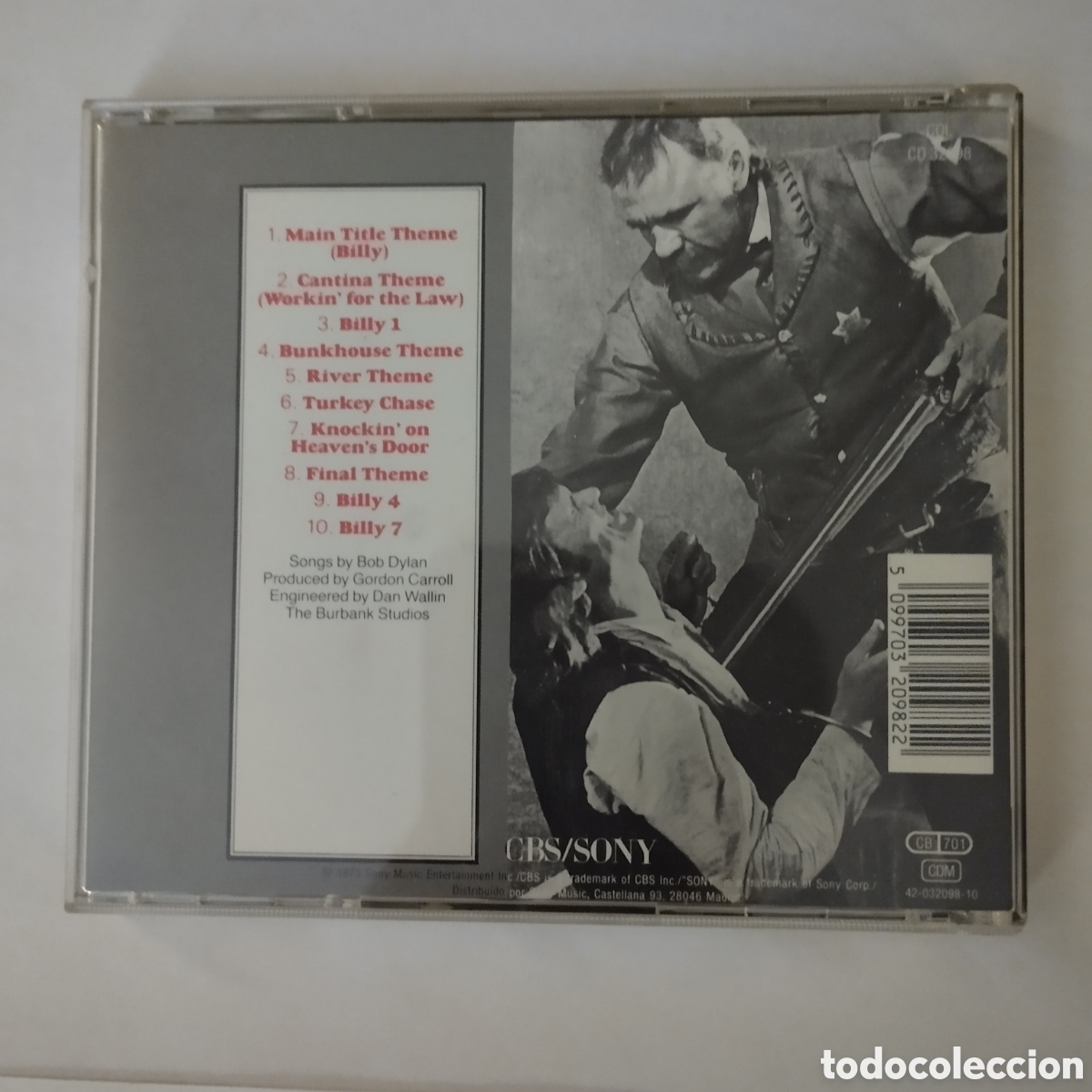 CDs de m&uacute;sica: CD BSO Pat Garrett y Billy el Ni&ntilde;o - Bob Dylan. - Foto 2