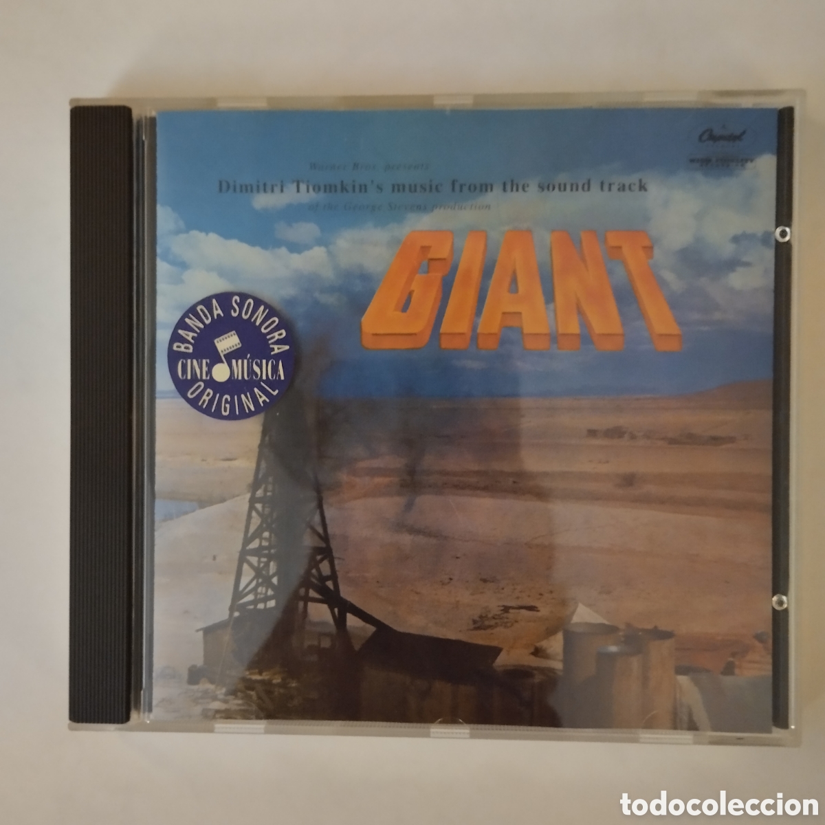 CDs de m&uacute;sica: CD BSO Gigante - Dimitri Tiomkin.