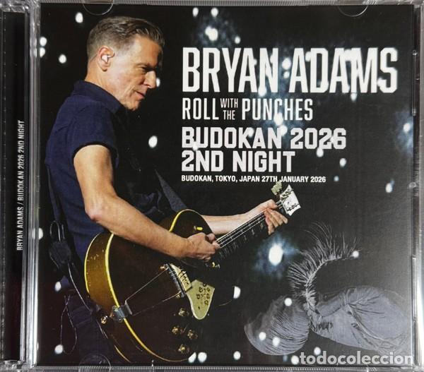CDs de m&uacute;sica: 2 CD's - Bryan ADAMS - Live Budokan 2026