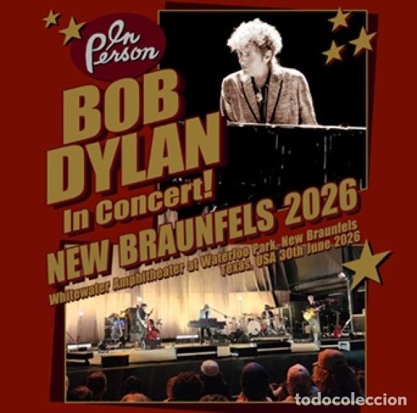 CDs de m&uacute;sica: 2 CDs - Bob DYLAN - Live Texas 2026 - Foto 1