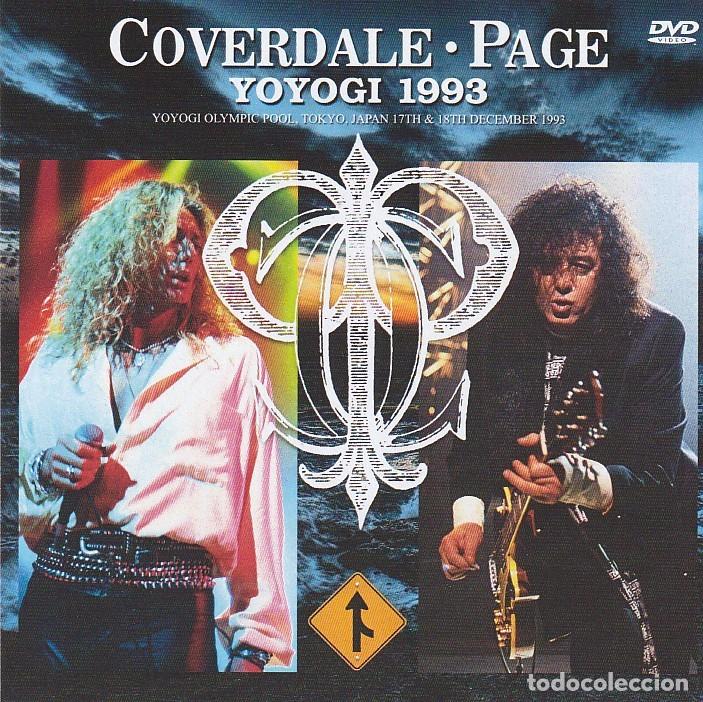 CDs de m&uacute;sica: 2 DVD's - COVERDALE / PAGE - Live Yoyogi 1993