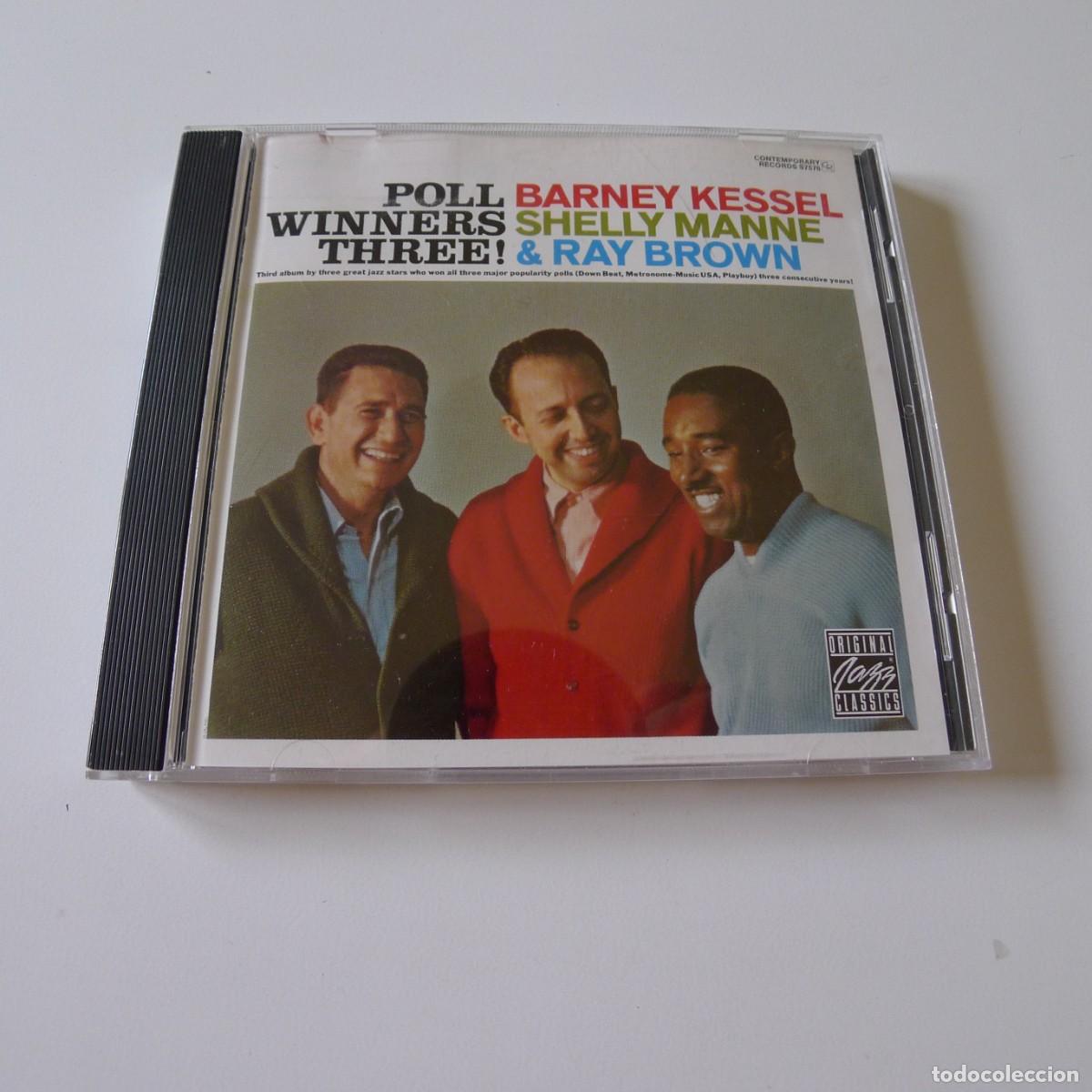 CDs de m&uacute;sica: Barney Kessel, Shelly Manne, Ray Brown &ndash; Poll Winners Three! CD edicion US