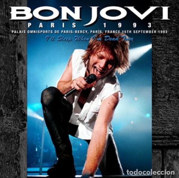 CDs de m&uacute;sica: 2 CD's - BON JOVI - Live in Paris 1993