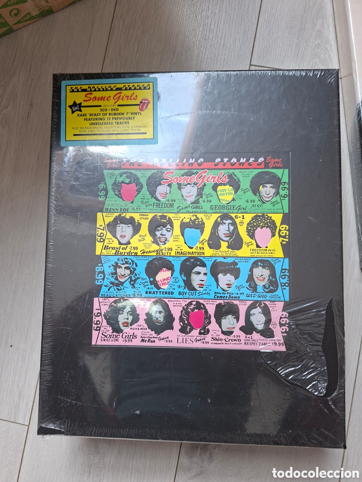 CDs de m&uacute;sica: THE ROLLING STONES. SOME GIRLS. COLLECTOR BOOK