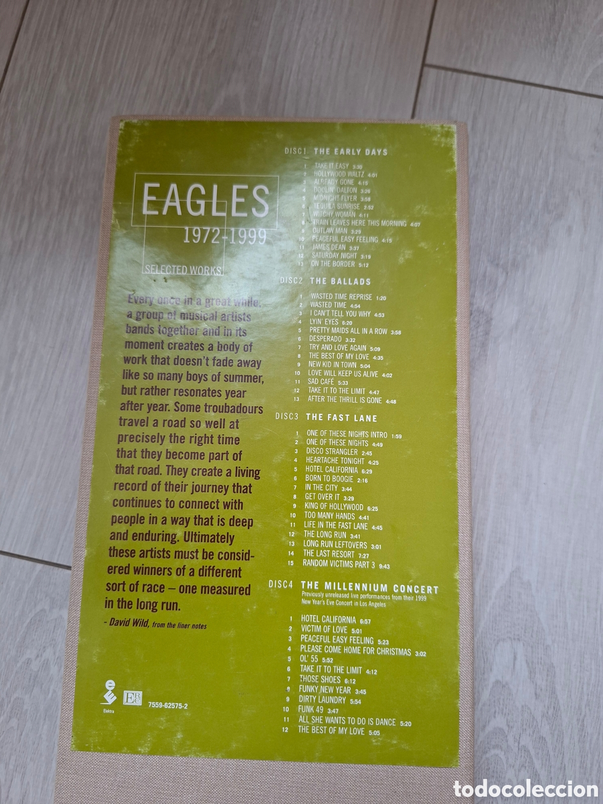 CDs de m&uacute;sica: EAGLES. 1972-1999 SELECTED WORKS - Foto 2