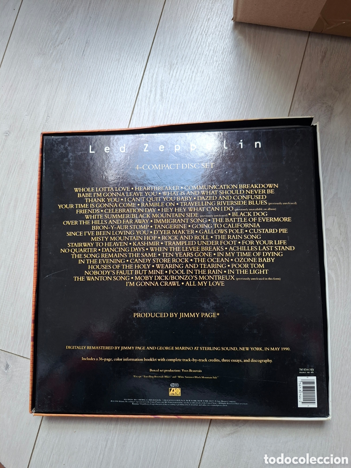 CDs de m&uacute;sica: LED ZEPPELIN. 4 COMPACT DISC SET - Foto 2