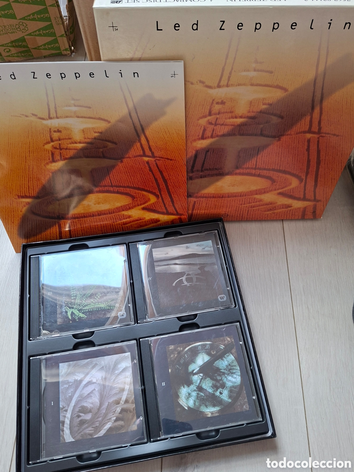 CDs de m&uacute;sica: LED ZEPPELIN. 4 COMPACT DISC SET - Foto 3