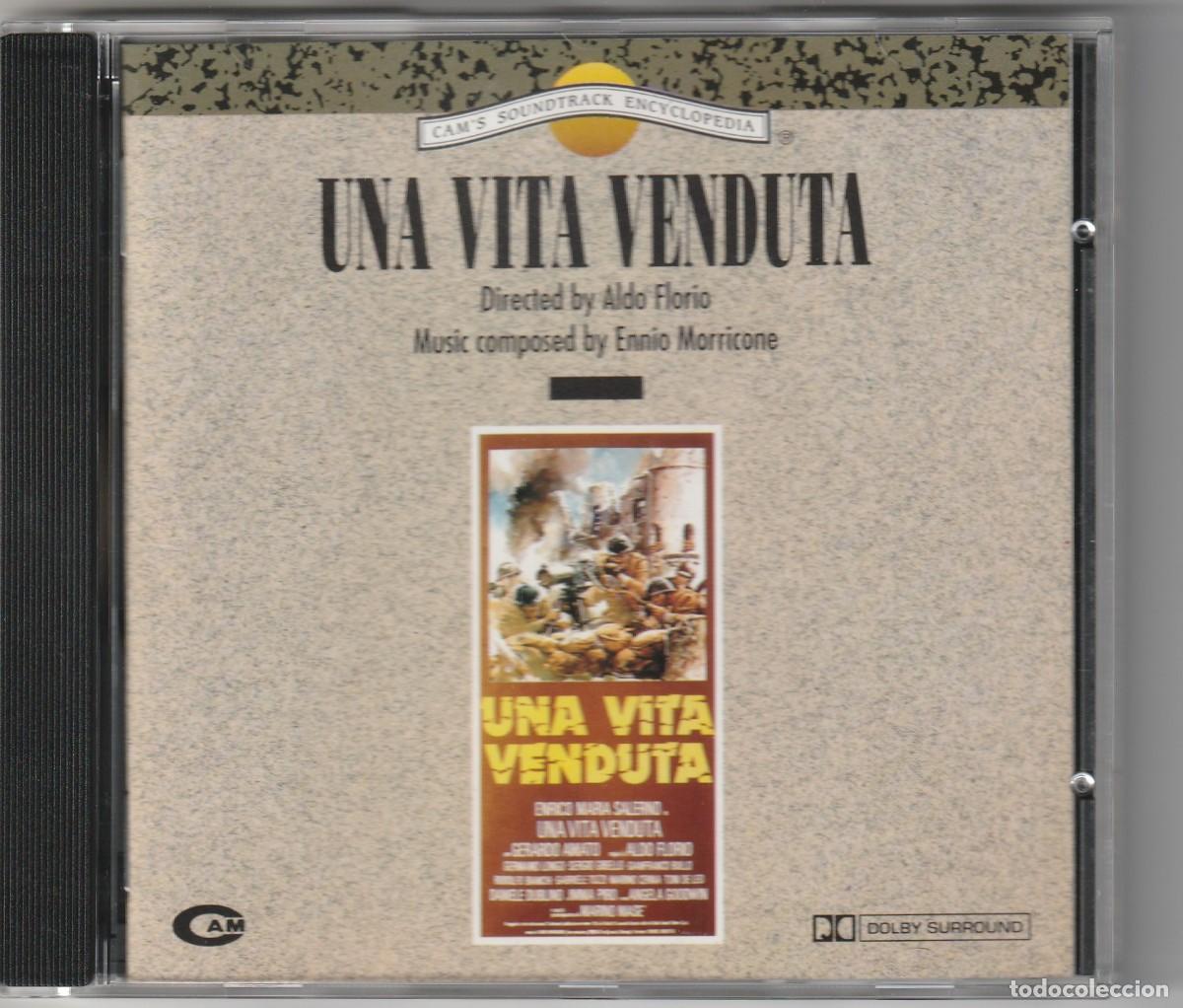 CDs de m&uacute;sica: B.S.O. UNA VITA VENDUTA - ENNIO MORRICONE (CD CAM 1993)