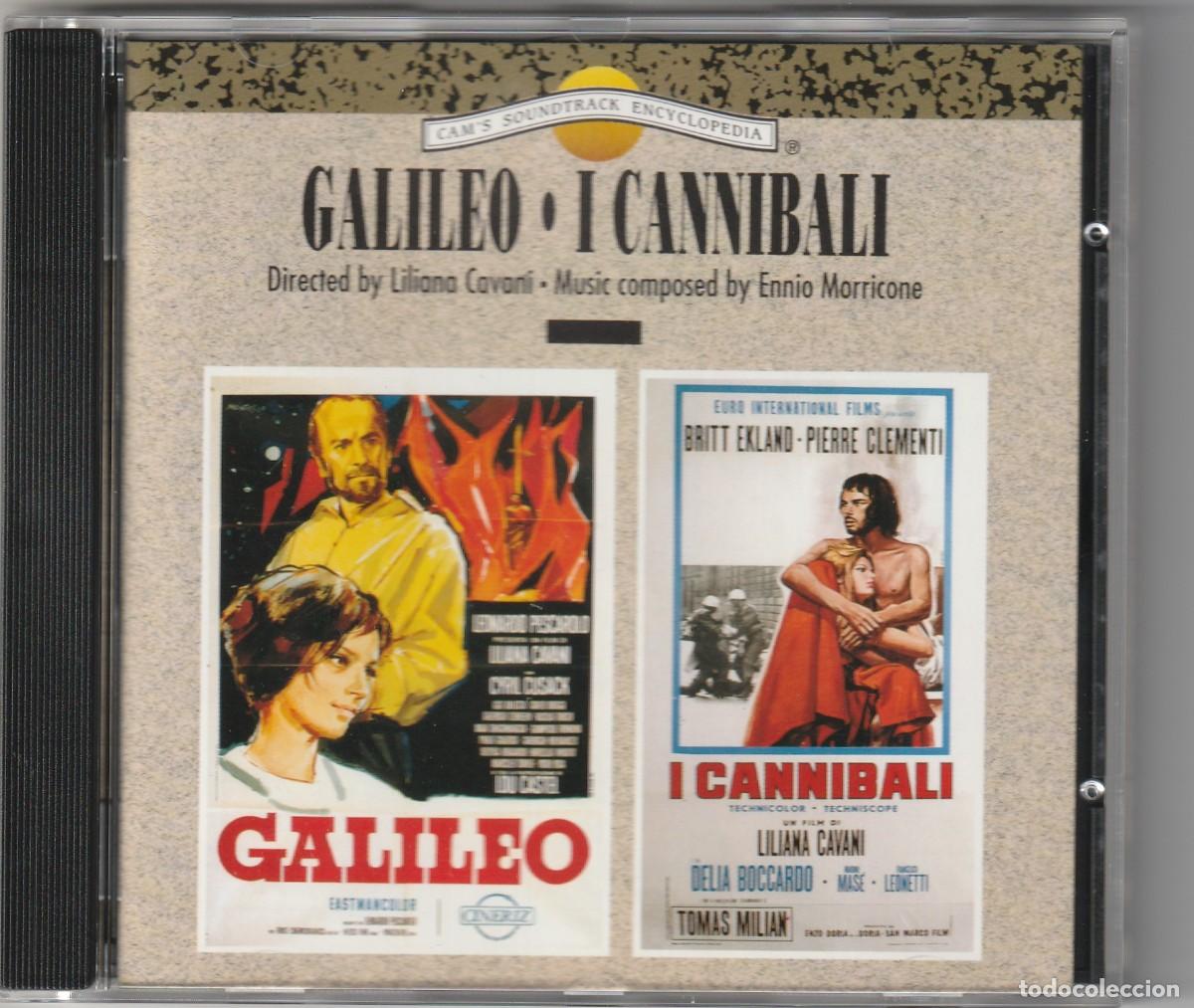 CDs de m&uacute;sica: B.S.O. GALILEO &middot; I CANNIBALI - ENNIO MORRICONE (CD CAM 1992)
