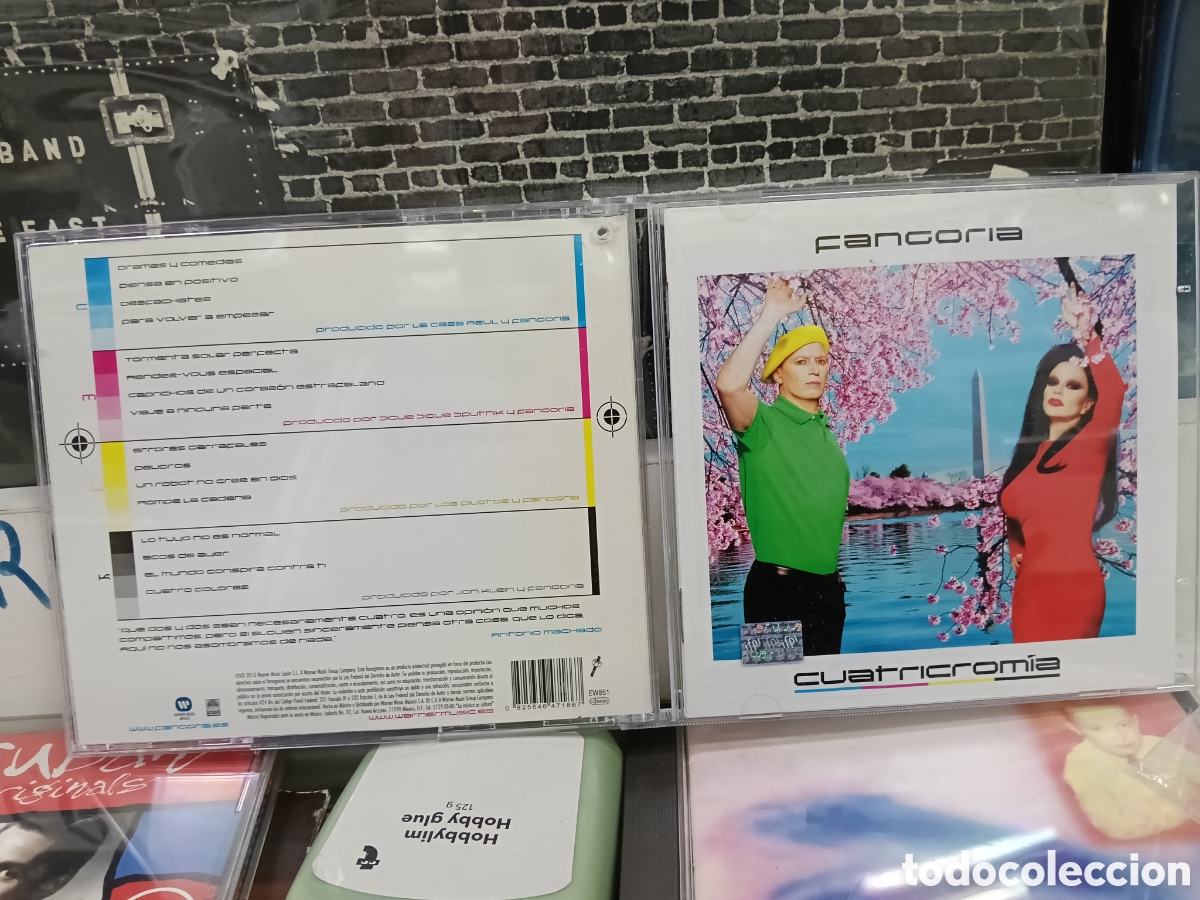CDs de m&uacute;sica: Fangoria CD cuatricrom&iacute;a M&eacute;xico 2013