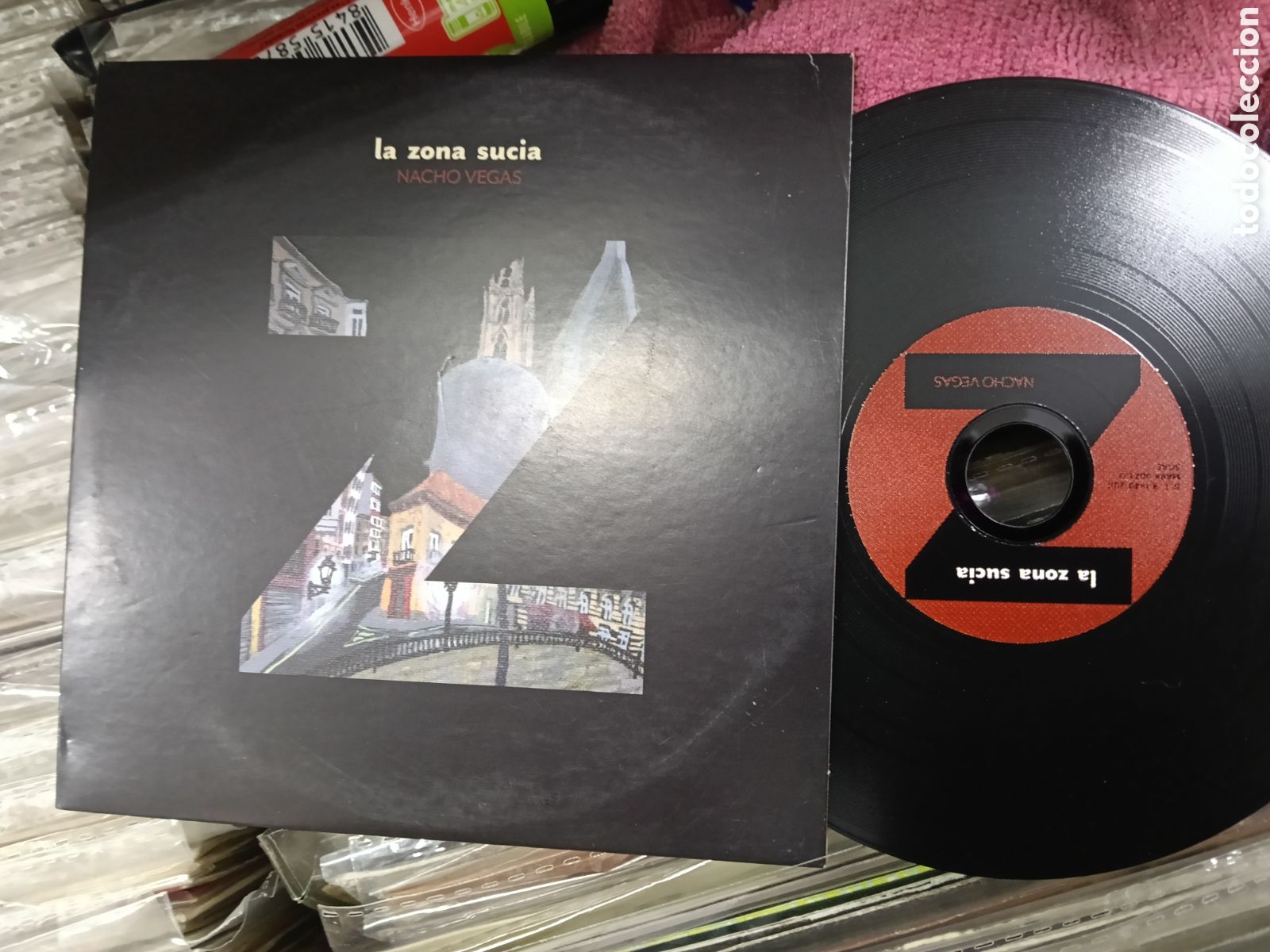 CDs de m&uacute;sica: Nacho vegas CD funda carton la zona sucia 2011